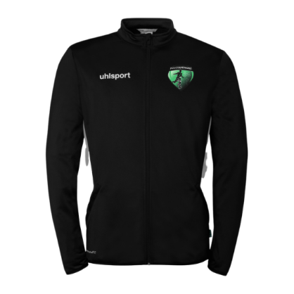 Veste zip Uhlsport Noir FCS Champagné