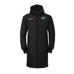 Parka longue Uhlsport Noir FCS Champagné (Flocage écusson)