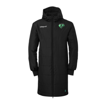 Parka longue Uhlsport Noir FCS Champagné (Flocage écusson)