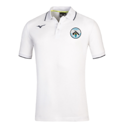 Polo Mizuno Blanc Société de Tir de l'Avenir