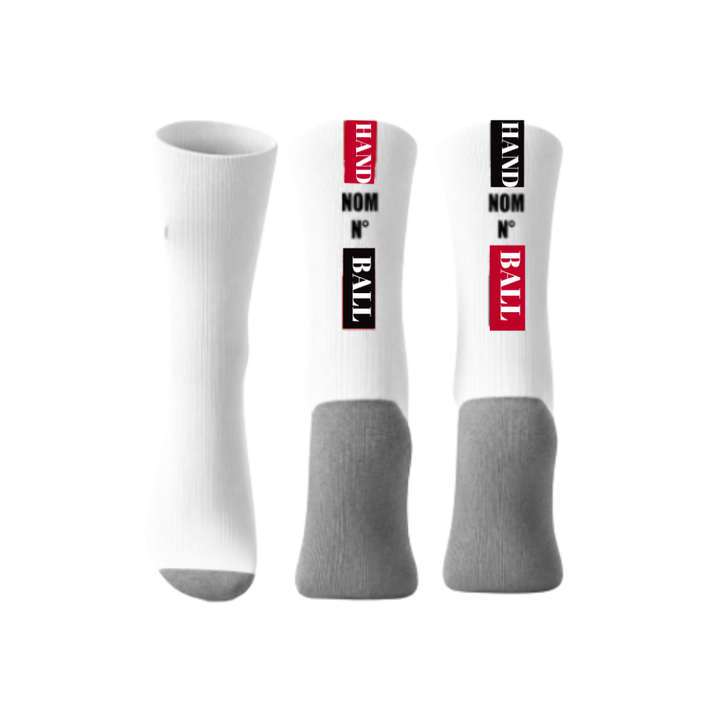 Chaussettes personnalisées Nom + Numéro - Amicale Laïque Cancale