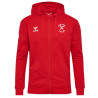 Sweat à capuche zippé Hummel Rouge Amicale Laïque Cancale