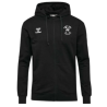 Sweat à capuche zippé Hummel Noir Amicale Laïque Cancale