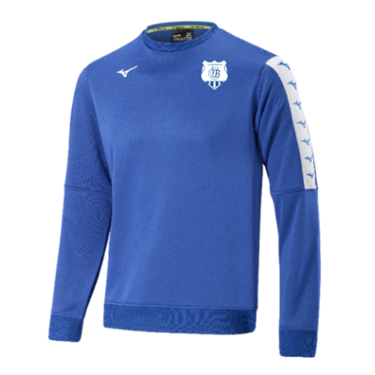 Sweat d'entraînement Bleu MIZUNO US BAZOUGES-CRE