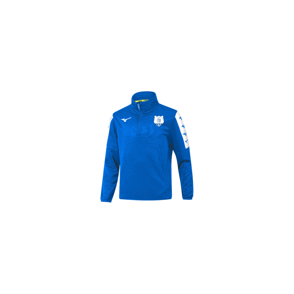 Veste 1/4 zippée Bleu MIZUNO US BAZOUGES CRE