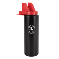Gourde hygiénique Noir/Rouge Amicale Laïque Cancale