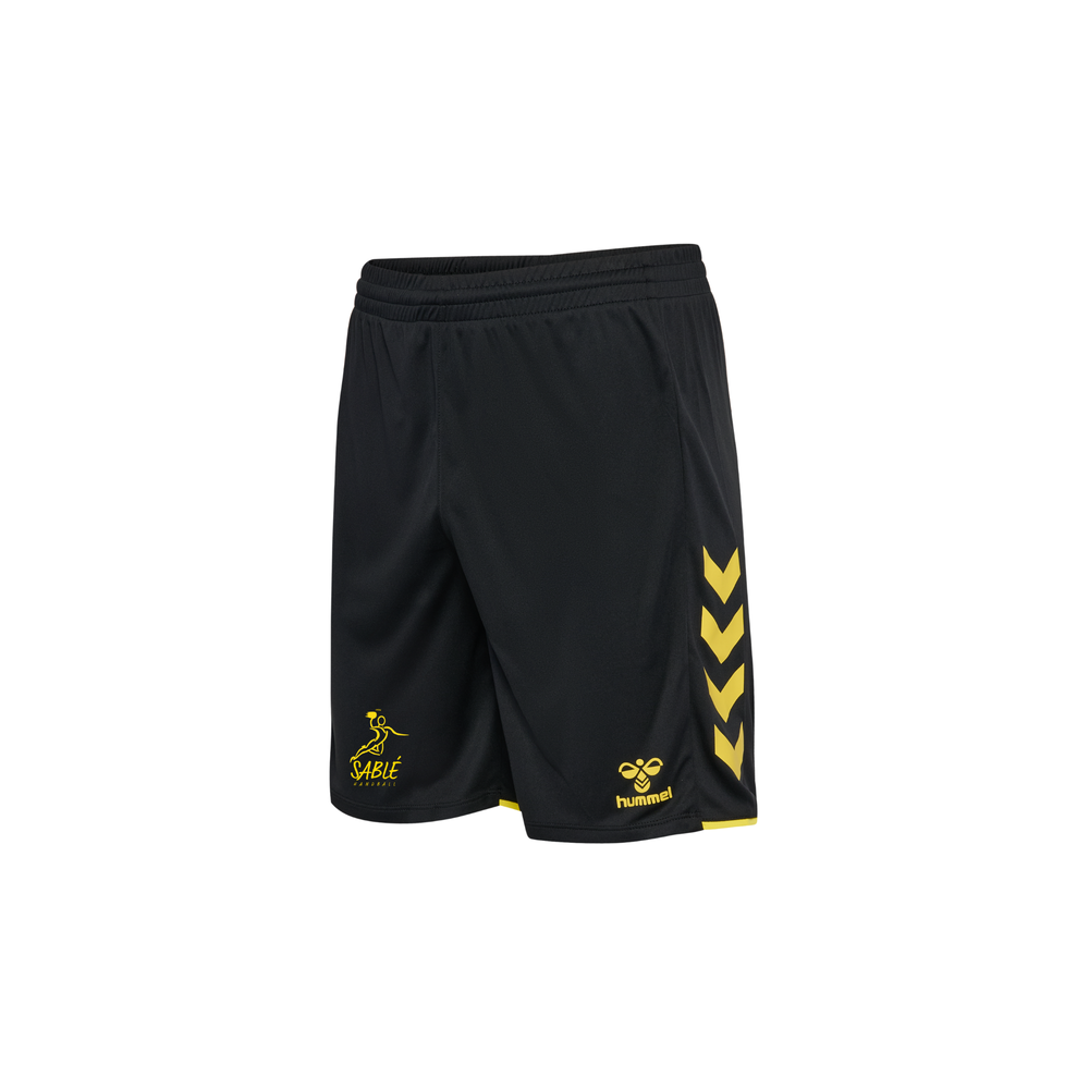 Short Hummel Noir/Jaune Sablé HB