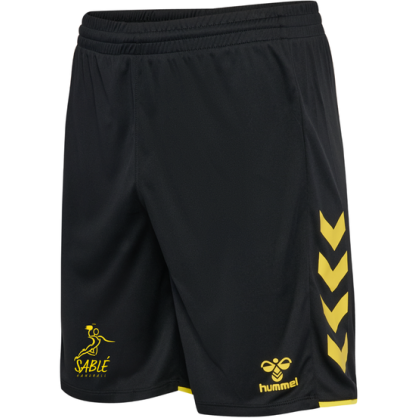 Short Hummel Noir/Jaune Sablé HB