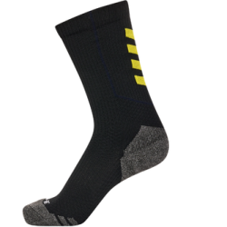 Chaussettes Hummel Noir/Jaune Sablé HB