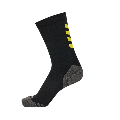 Chaussettes Hummel Noir/Jaune Sablé HB