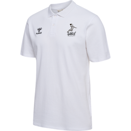 Polo HUMMEL Blanc Sablé HB