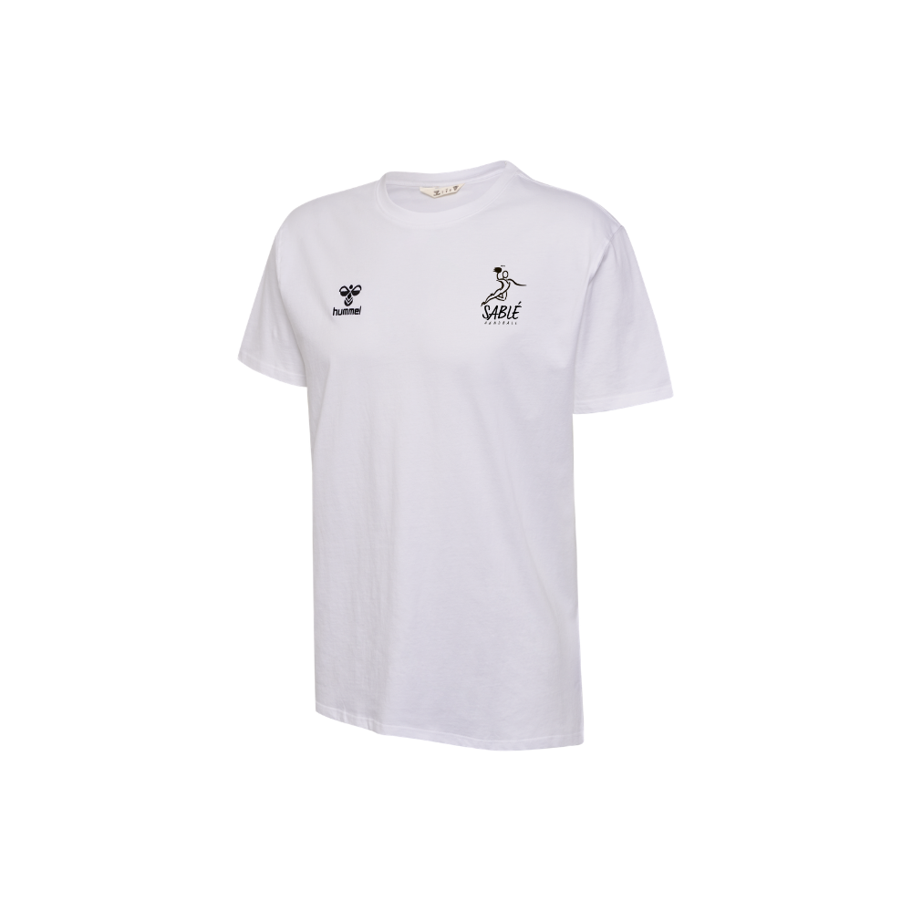 T-shirt de sortie HUMMEL Blanc Sablé HB