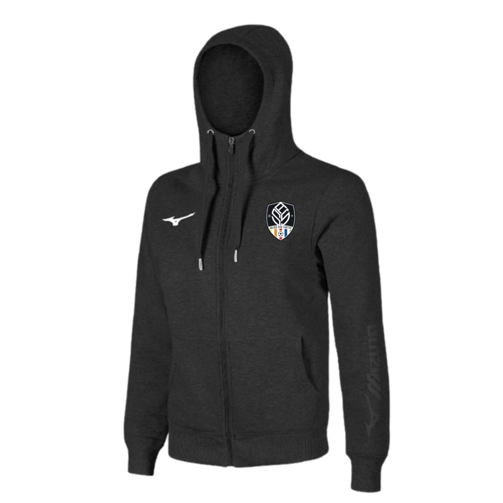 Veste à capuche MIZUNO Noir ANJOU SUD SARTHE