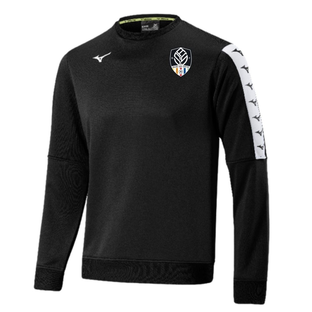 Sweat d'entraînement Noir MIZUNO ANJOU SUD SARTHE
