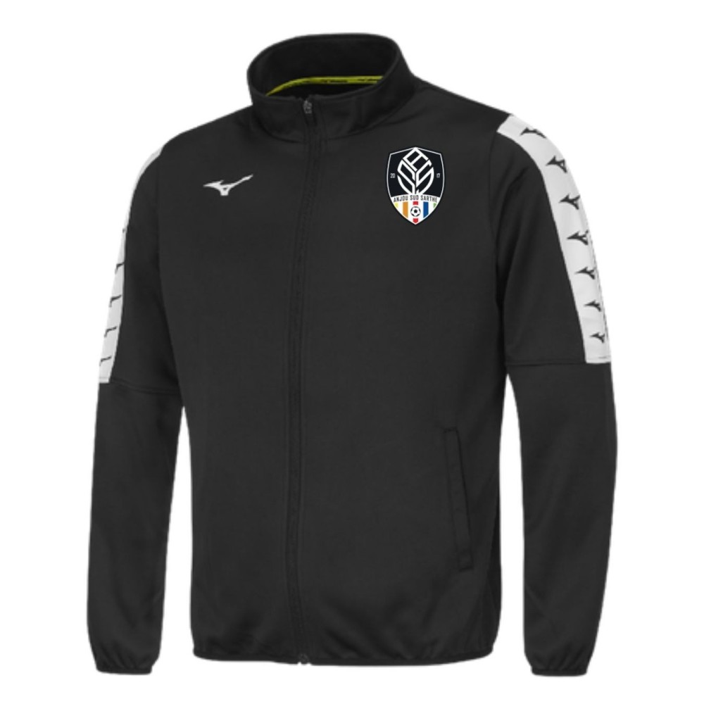 Veste zippée Noir MIZUNO ANJOU SUD SARTHE