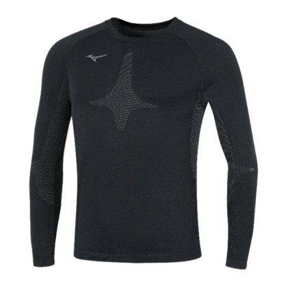 Maillot de compression Noir MIZUNO ANJOU SUD SARTHE