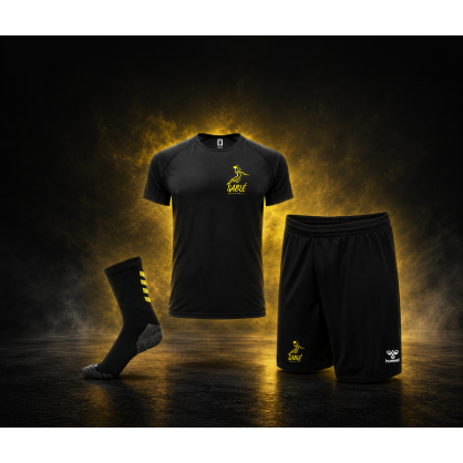 Pack maillot respirant - short hummel - chaussettes hummel SABLE Handball (coupe homme)