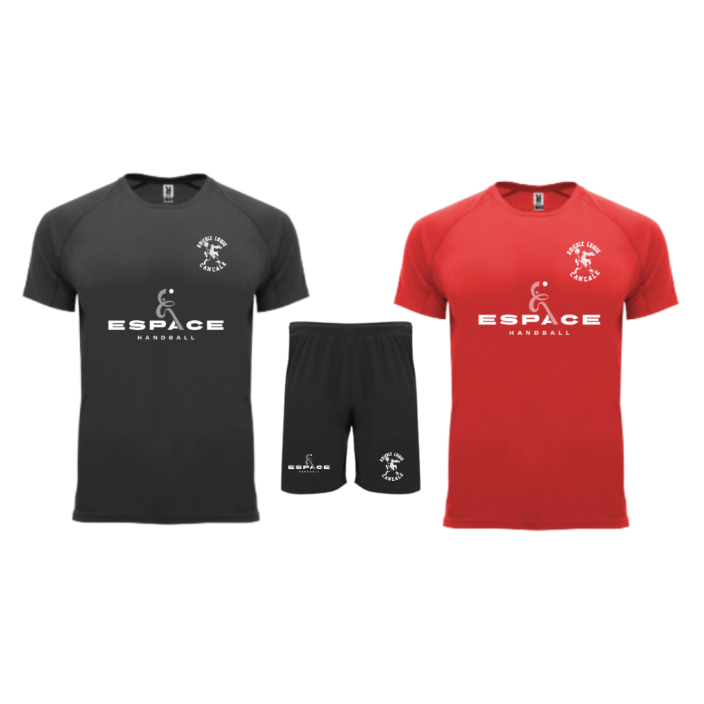 Pack Enfant 2 maillots + 1 short ALC (6 logos)
