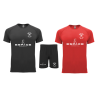 Pack Enfant 2 maillots + 1 short Amicale Laïque Cancale (6 logos)