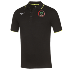Polo de sortie Mizuno noir enfant ASBC