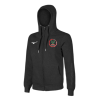 Veste à capuche Mizuno noir adulte ASBC