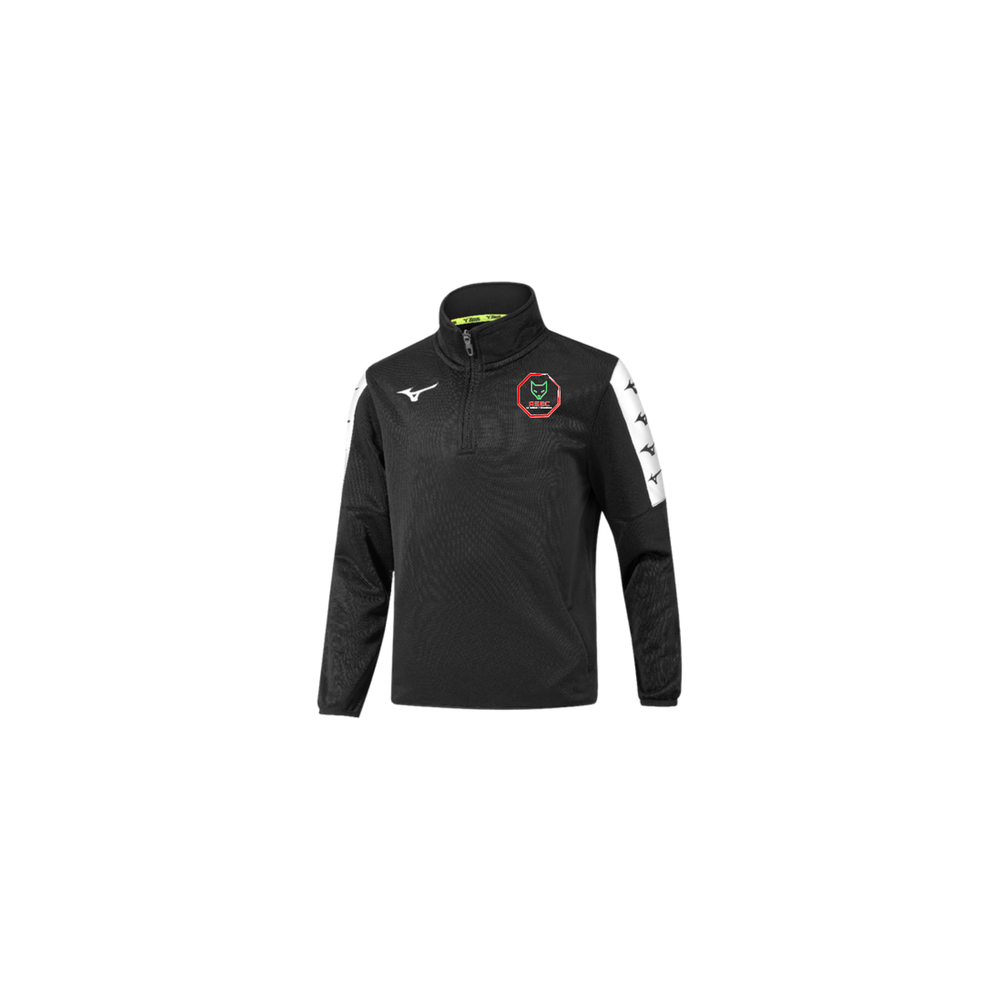 Veste demi zip Mizuno noir adulte ASBC